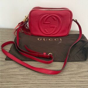 Authentic Gucci Soho Disco Crossbody Bag